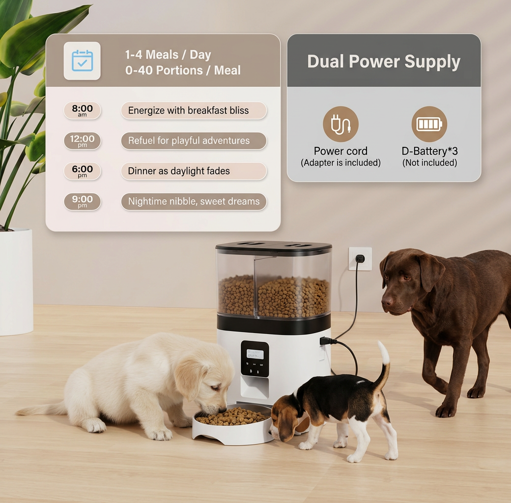 SmartFeast™ WiFi Automatic Pet Feeder