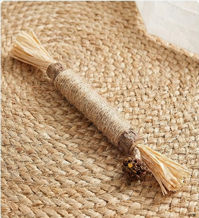 WhiskerStick™ Natural Cat Toothbrush Toy