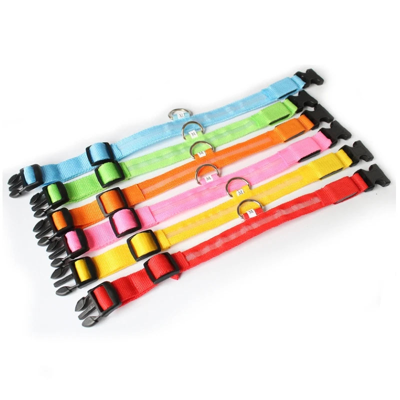 GlowGuard™ LED Safety Dog Collar