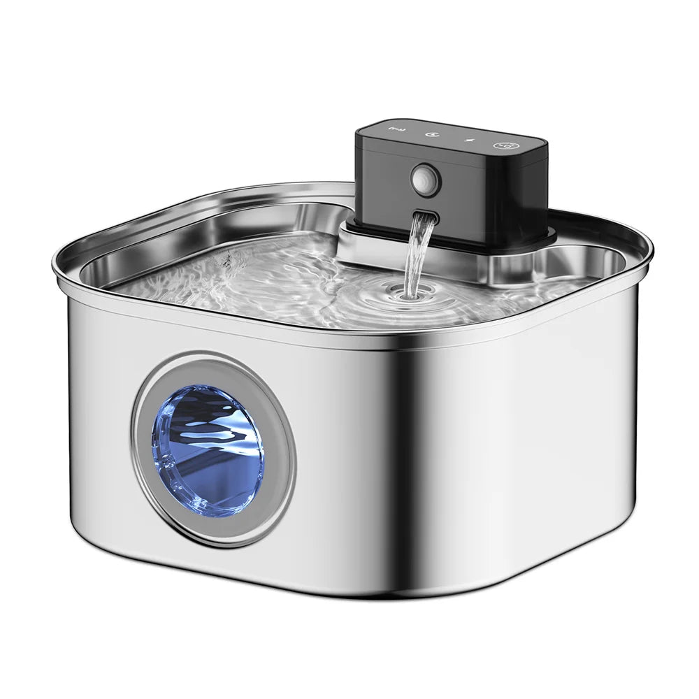 The HydraPure™ Stainless Smart Fountain