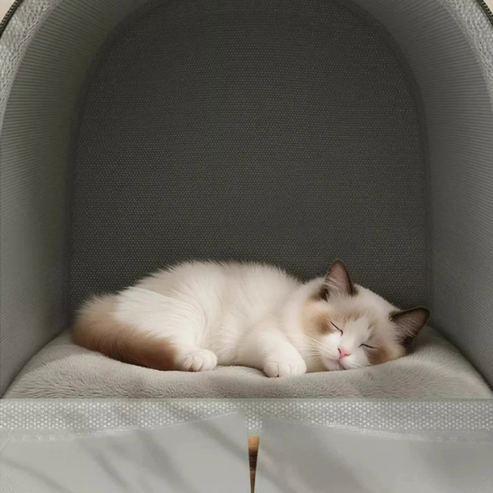 SnuggleHaven™ 2‑in‑1 Pet Bed & House