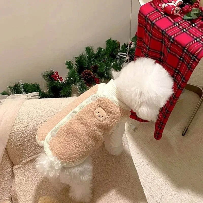CuddleCub™ Plush Dog Vest