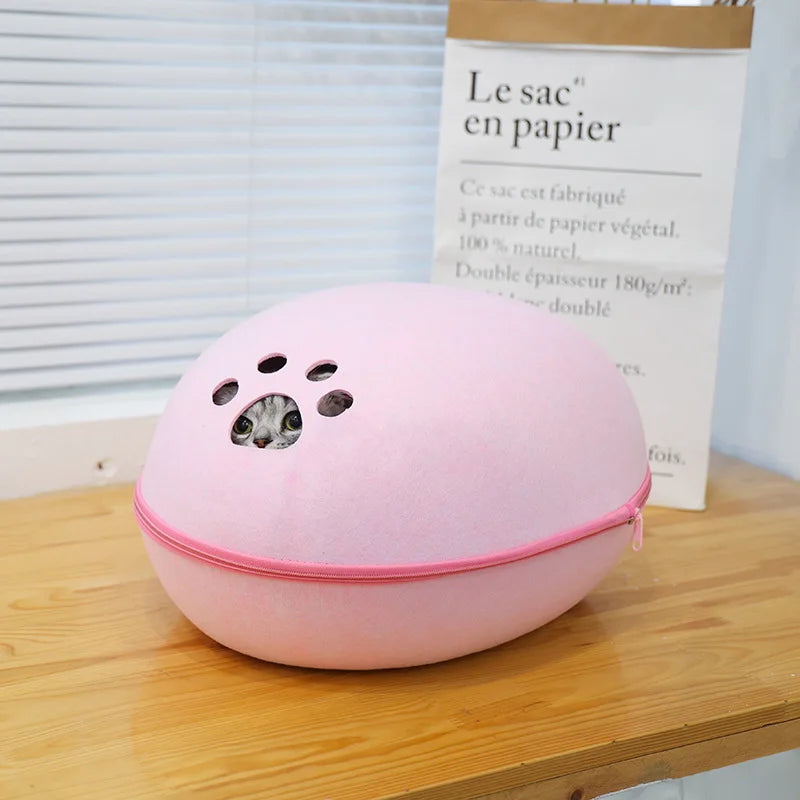 PawPod™ Cozy Cave Bed