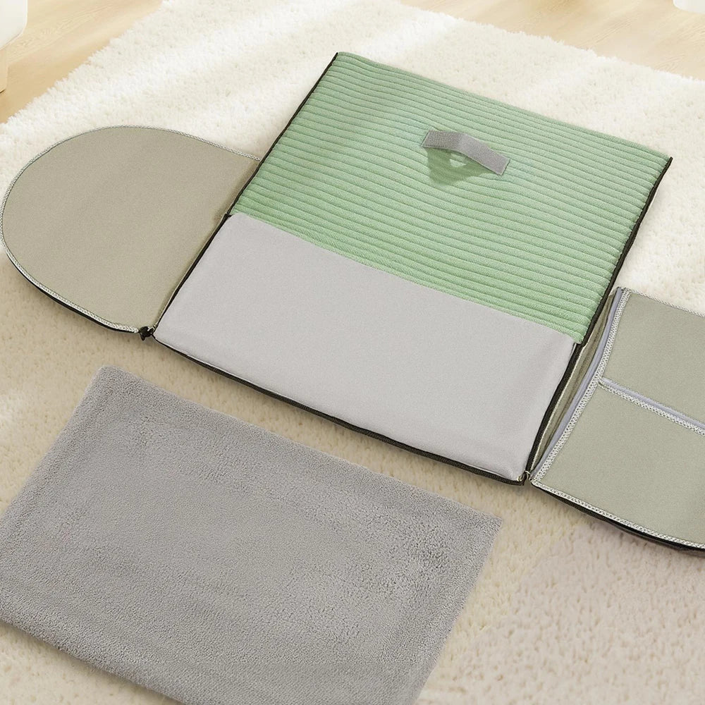 SnuggleHaven™ 2‑in‑1 Pet Bed & House