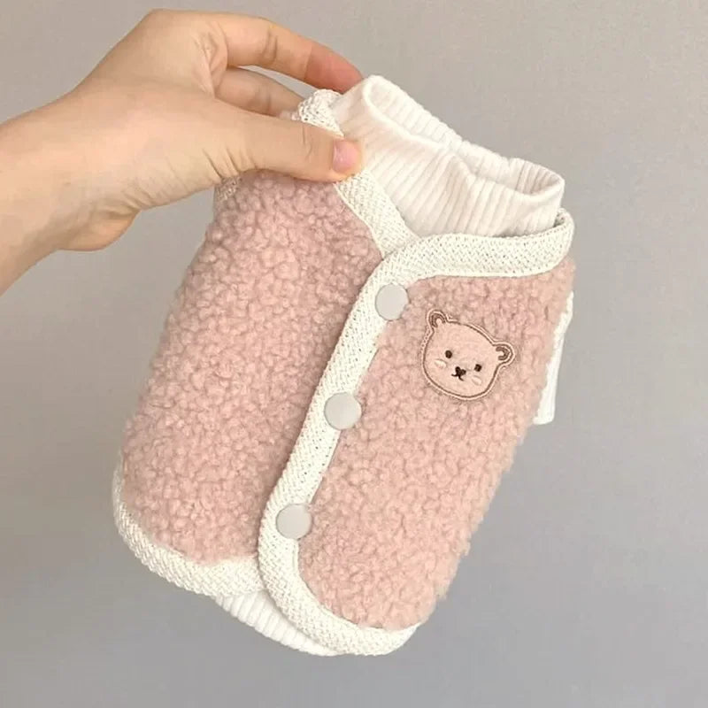 CuddleCub™ Plush Dog Vest