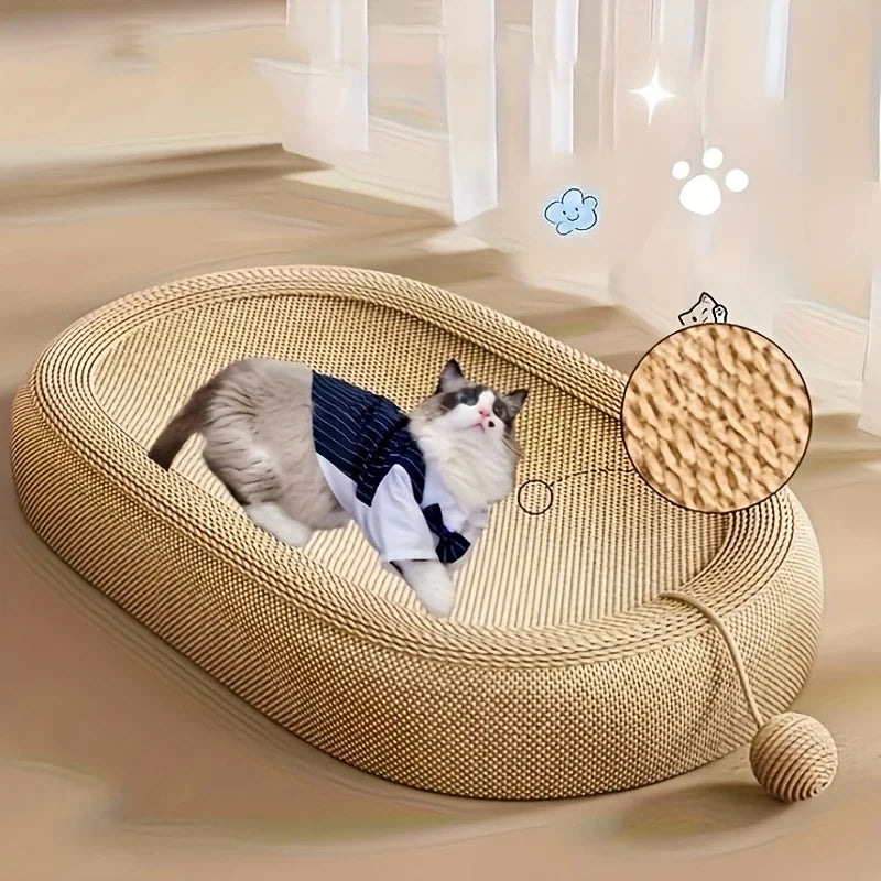 CloudWeave™ Comfort Cat Lounger