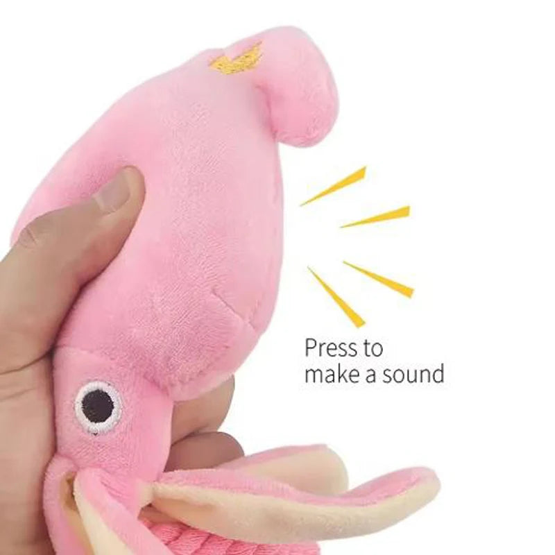 RoyalSquid™ Squeaky Tug Toy