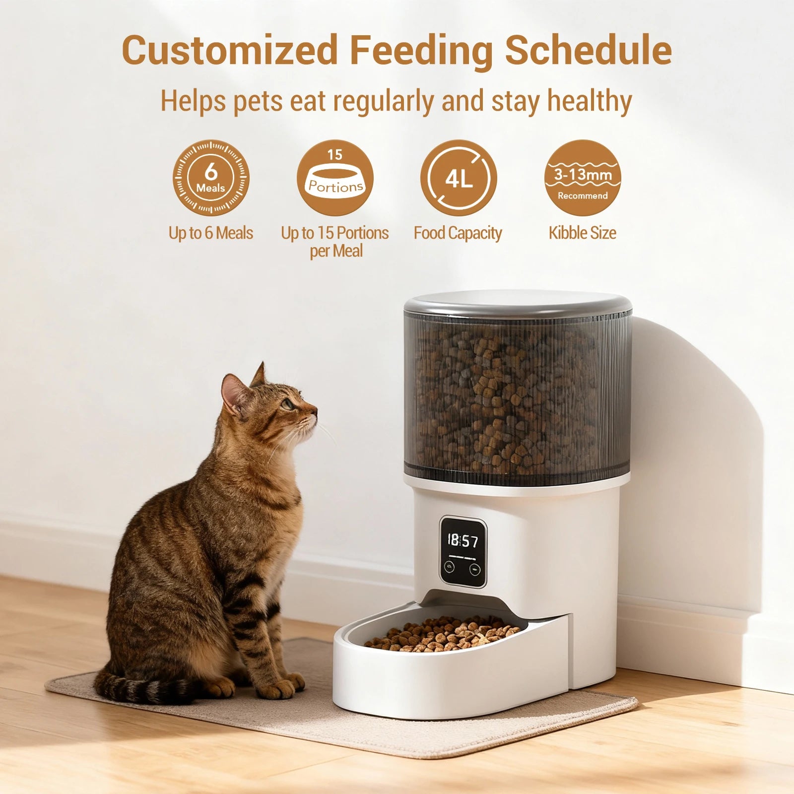 SmartFeast™ WiFi Automatic Pet Feeder