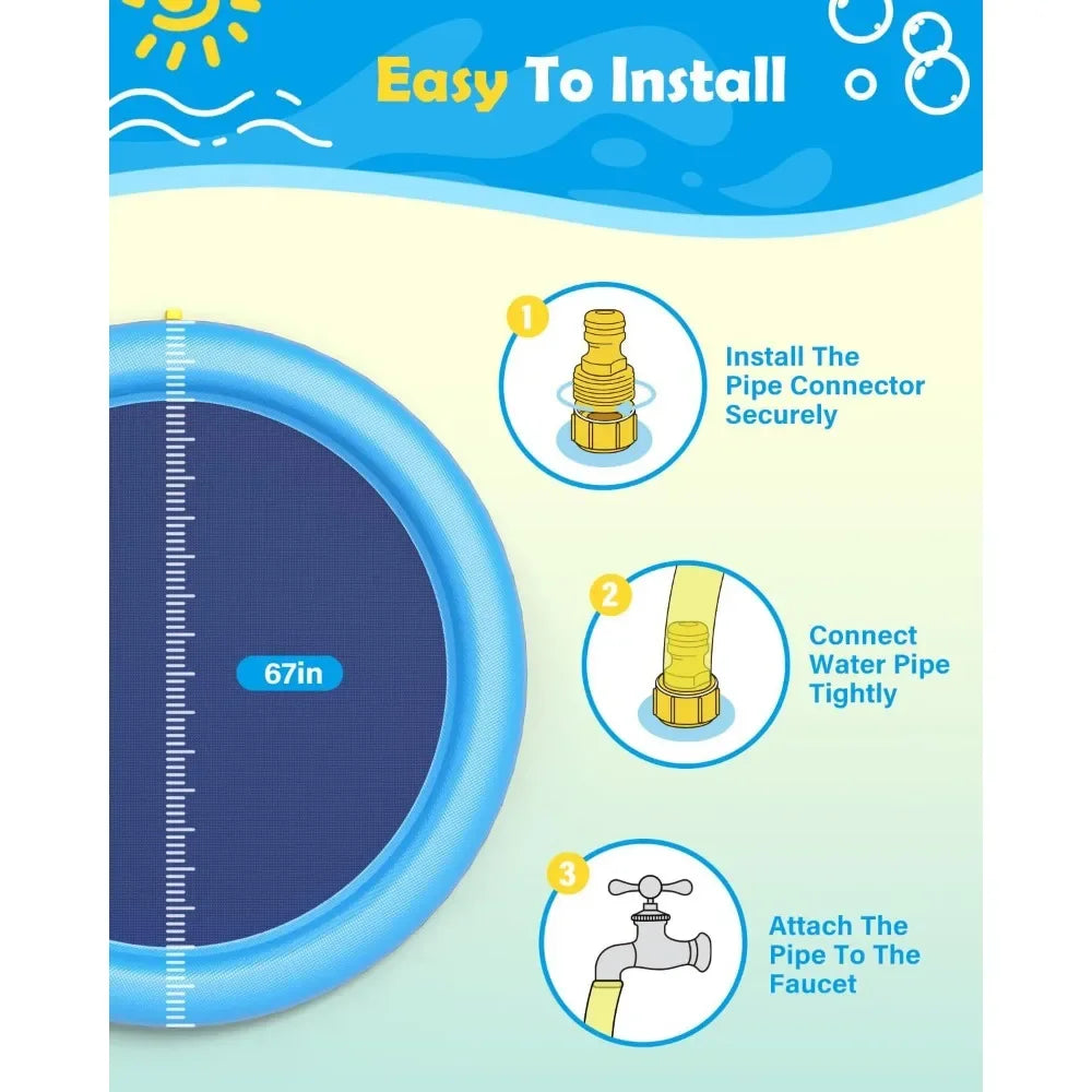 SplashPaws™ Dog Sprinkler Pad