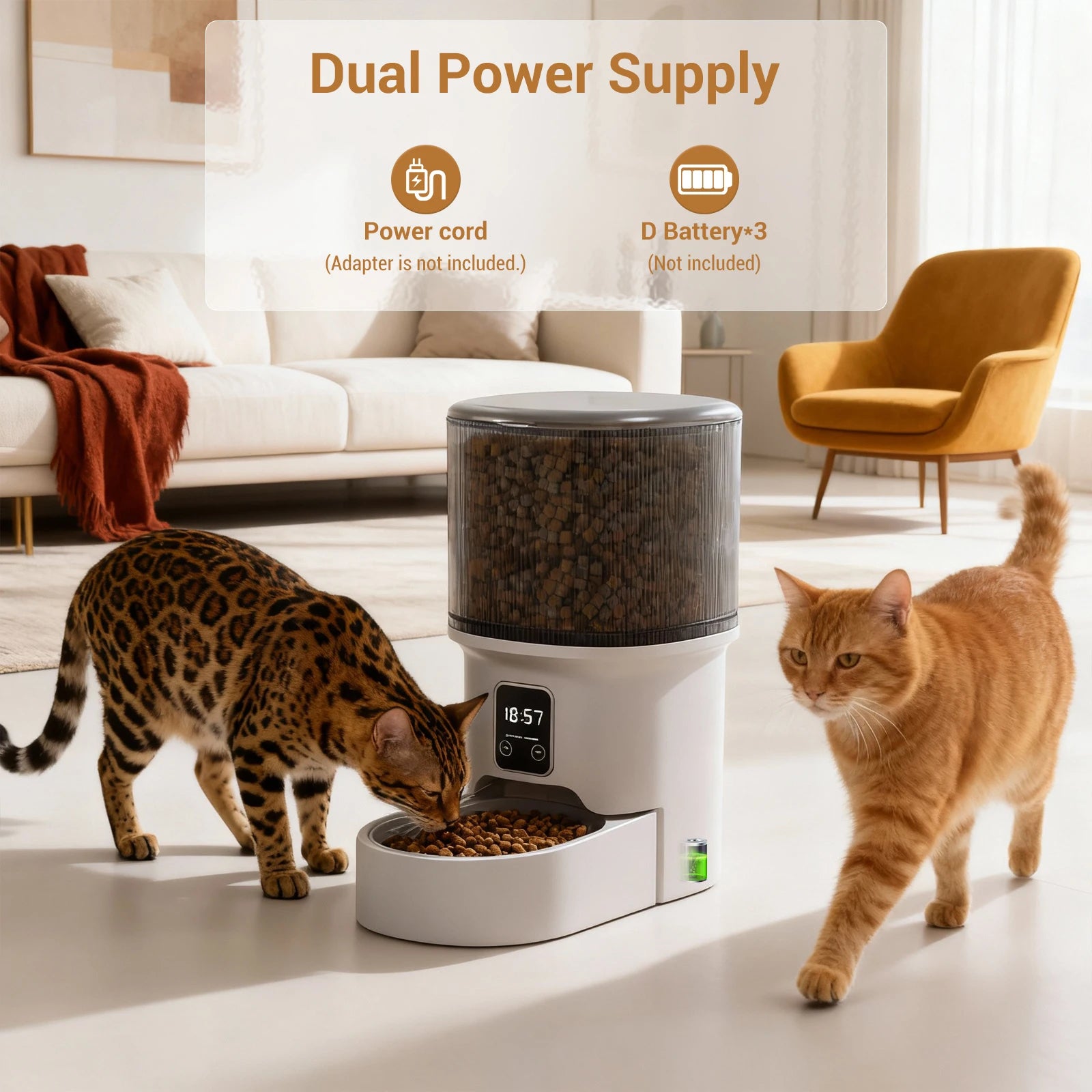 SmartFeast™ WiFi Automatic Pet Feeder