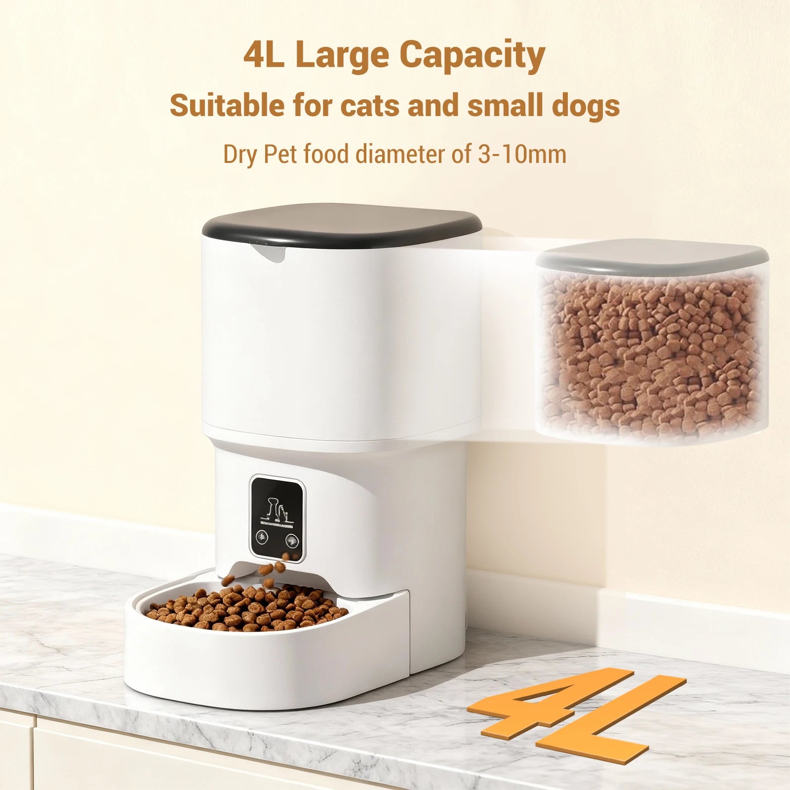 SmartFeast™ WiFi Automatic Pet Feeder