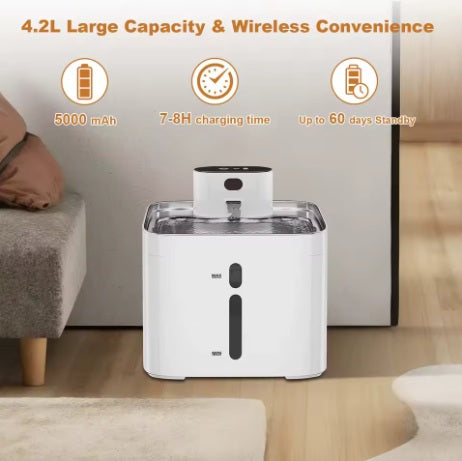 PurePaws™ Cordless Pet Water Fountain
