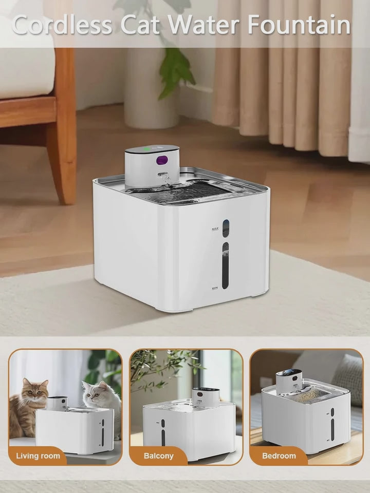 PurePaws™ Cordless Pet Water Fountain